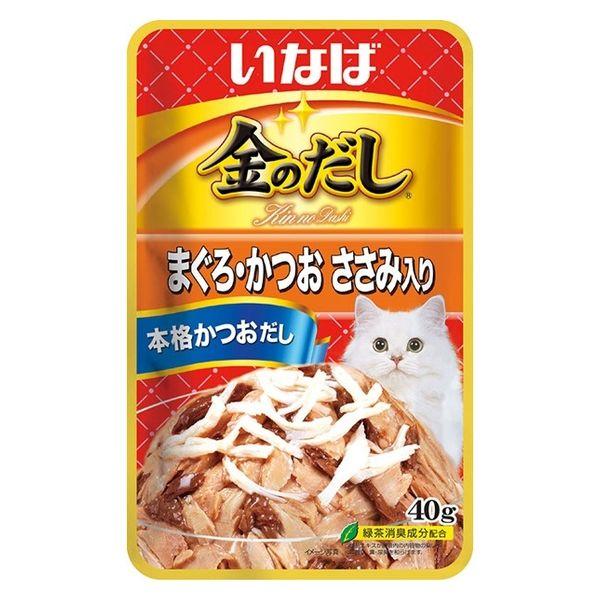 40g×1個 いなばペット 金のだし かつお ささみ入り
