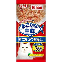 180g×1個 いなばペットフード CIAO おさかな三昧 かつお かつお節入り 0095