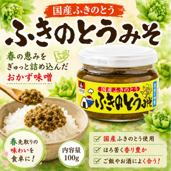 ⚠️残りわずか⚠️100g×1個 会津天宝醸造 ふきのとうみそ