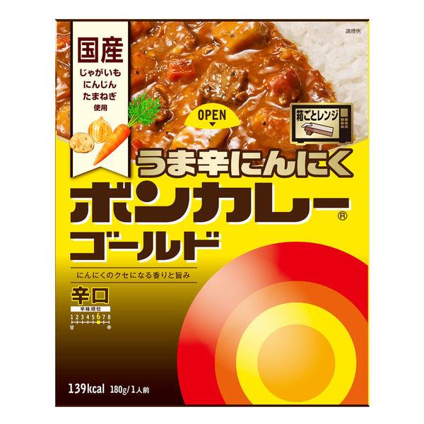 180g×1個 大塚食品 ボンカレーゴールド うま辛にんにく 辛口