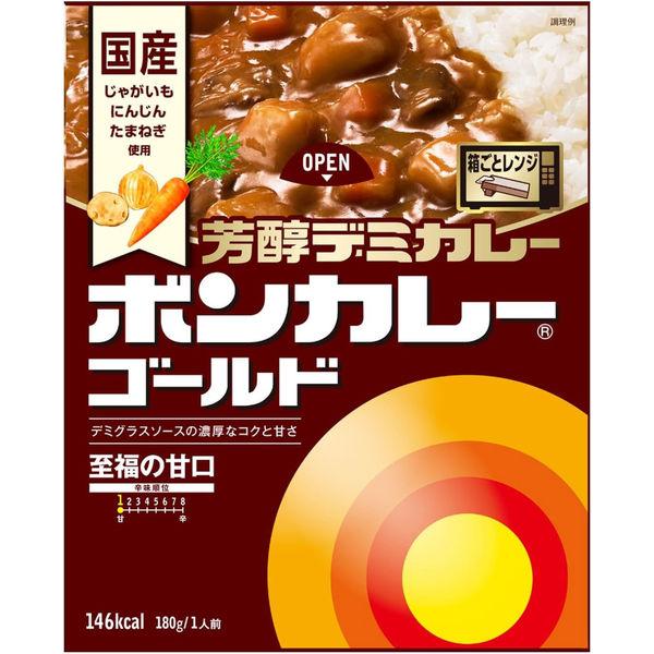 180g×1個 大塚食品 ボンカレーゴールド 芳醇デミカレー 至福の甘口