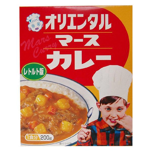 200g×1個 オリエンタル洋行 オリエンタル マースカレー レトルト版 0095