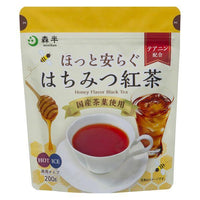 200g×1個 共栄製茶 森半 ほっと安らぐはちみつ紅茶 0095