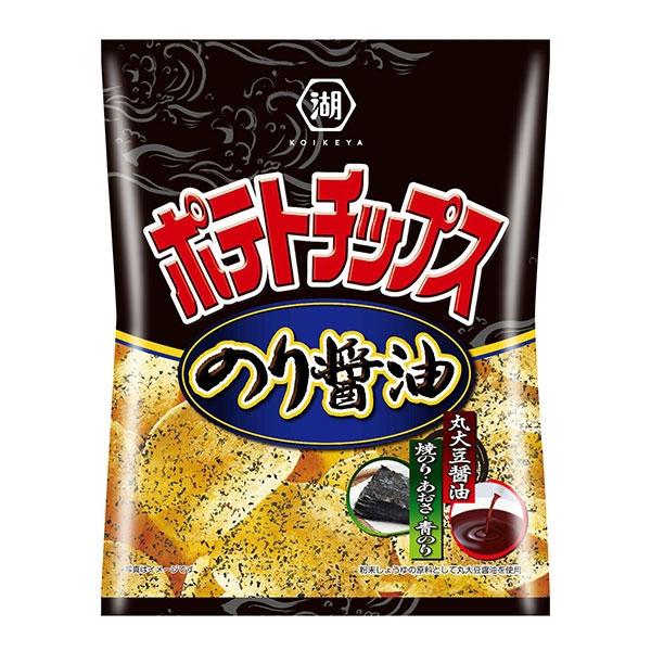 50g×1個 湖池屋 ポテトチップス のり醤油