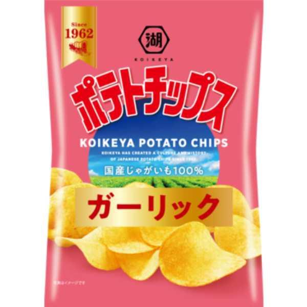 50g×1個 湖池屋 ポテトチップス ガーリック