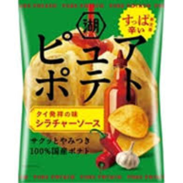 52g×1個 湖池屋 ピュアポテト シラチャーソース