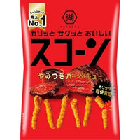 81g×1個 湖池屋 スコーン やみつきバーベキュー 10%増量！ 0038