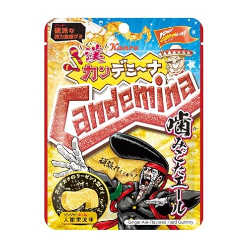 60g×1個 カンロ カンデミーナグミ噛みごたエール