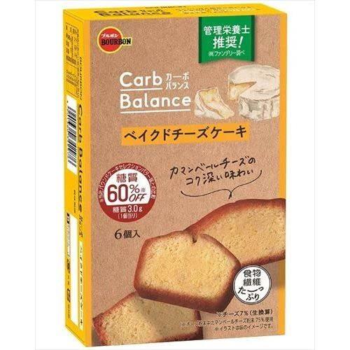 1個（6個入） ブルボン カーボバランスベイクドチーズケーキ 0038