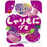 57g×1個 ブルボン しゃりもにグミ グレープ味