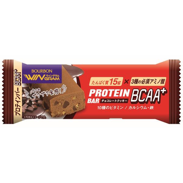 40g×1個 ブルボン プロテインバーBCAA+チョコレートクッキー