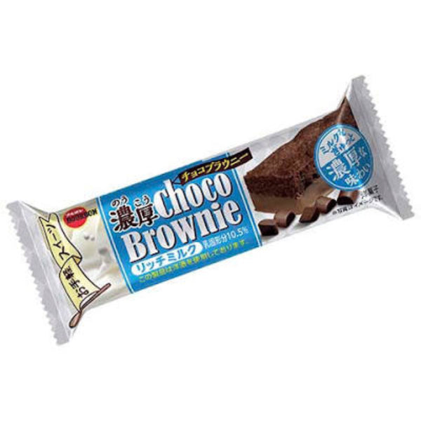 1個 ブルボン 濃厚チョコブラウニーリッチミルク