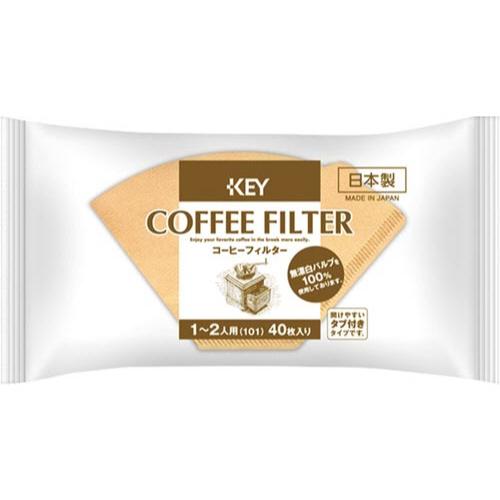 1個（40枚入） キーコーヒー コーヒーフィルター 0095