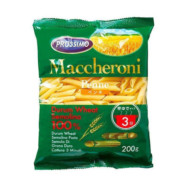200g×1個 加藤産業 プロッシモ マカロニペンネ 早ゆでタイプ 0095