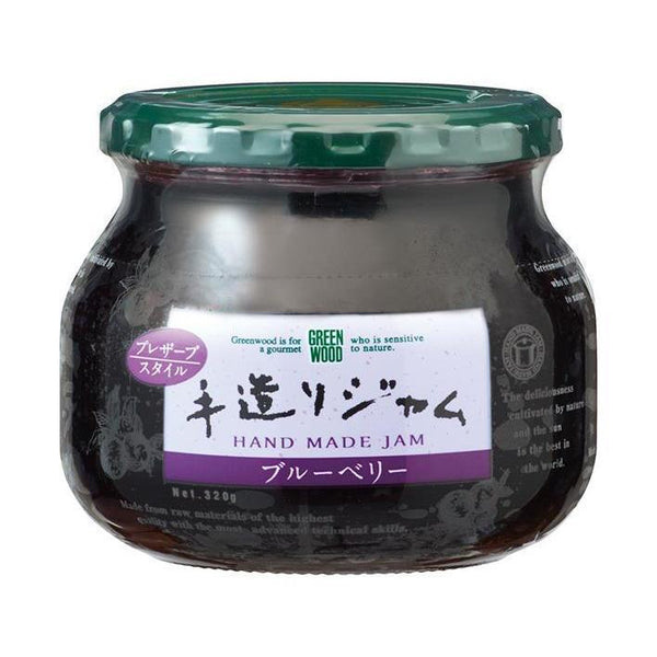 320g×1個 加藤産業 GREEN WOOD 手造りジャム ブルーベリー  0095