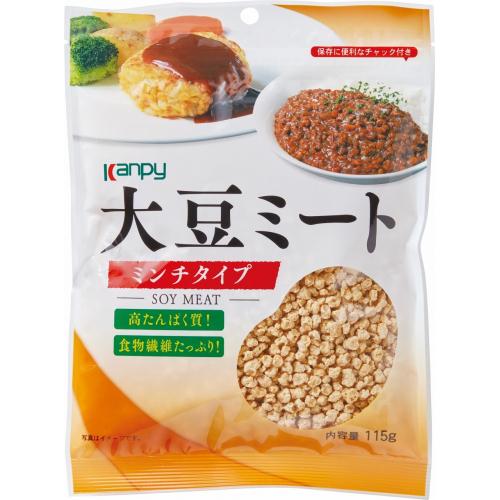 115g×1個 加藤産業 大豆ミート ミンチ 0095