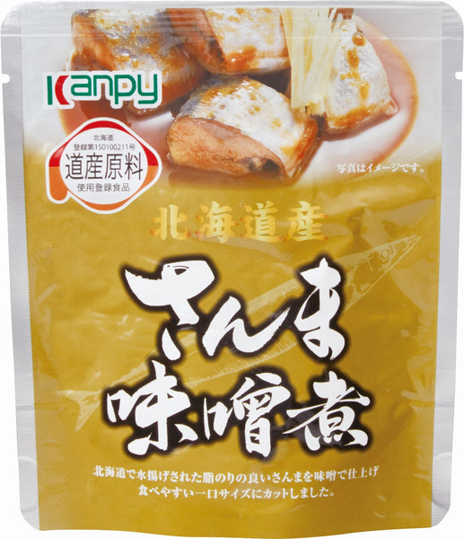 80g×1個 加藤産業 北海道産 さんま 味噌煮 0095