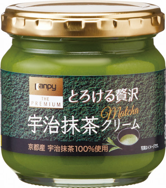 150g×1個 加藤産業 とろける贅沢 宇治抹茶クリーム 0095