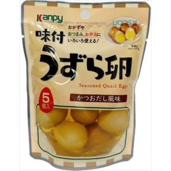 1個（5個入） 加藤産業 カンピー 味付うずら卵