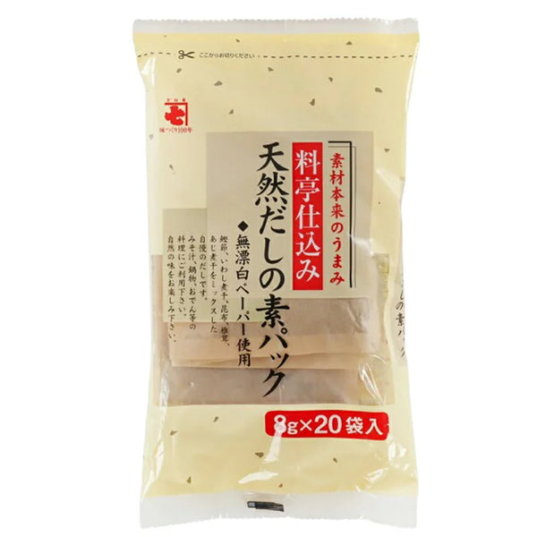 160g×1個 かね七 天然だしの素パック