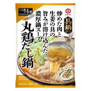 208g×1個 キッコーマン 具鍋 丸鶏だし鍋 2001