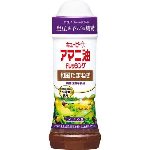 210ml×1個 キユーピー アマニ油ドレッシング 和風たまねぎ