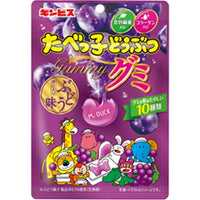 65g×1個 ギンビス たべっ子どうぶつグミ ぶどう味