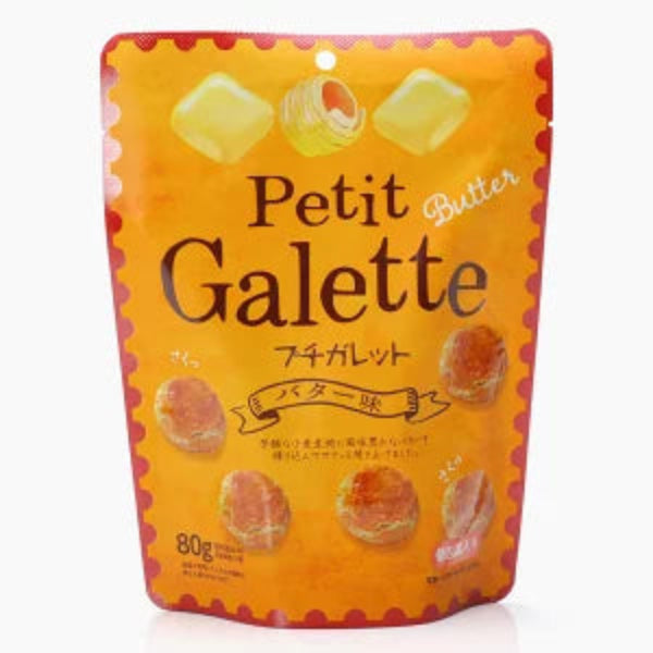 80g×1個 クリート プチガレット バター