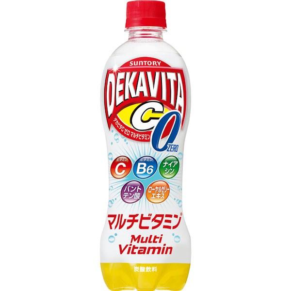 500ml×1個 サントリー デカビタC ゼロ マルチビタミン 0095