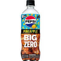 600ml×1個 サントリー ペプシ BIG ZERO PINEAPPLE 0095