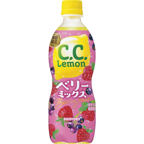 500ml×1個 サントリー C.C. レモン ベリーミックス