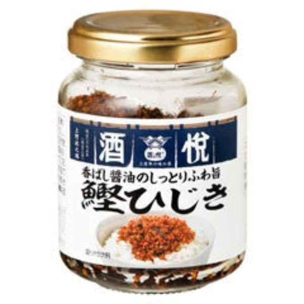 【6個セット】80g×6個 酒悦 一匙（ひとさじ）香ばし醤油のしっとりふわ旨鰹ひじき