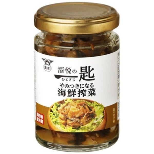 【6個セット】90g×6個 酒悦 一匙（ひとさじ）やみつき海鮮搾菜