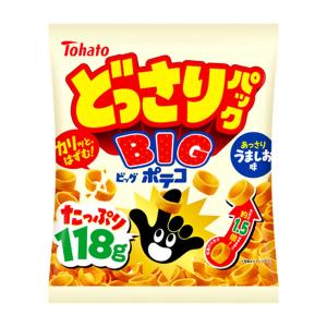118g×1個 東ハト どっさりパック ポテコ うましお味 0038