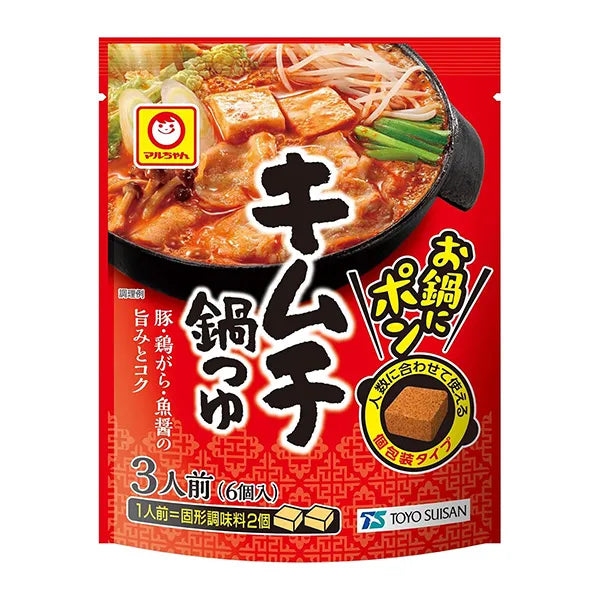 27g×1個 東洋水産 マルちゃん お鍋にポン キムチ鍋つゆ 0095