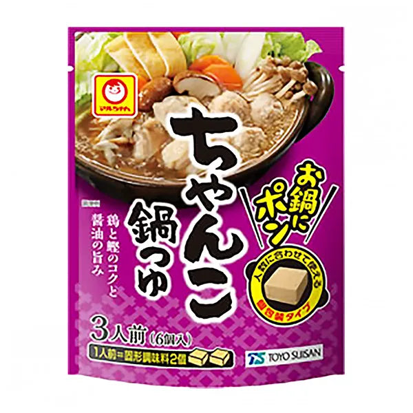 27g×1個 東洋水産 マルちゃん お鍋にポン ちゃんこ鍋つゆ 0095