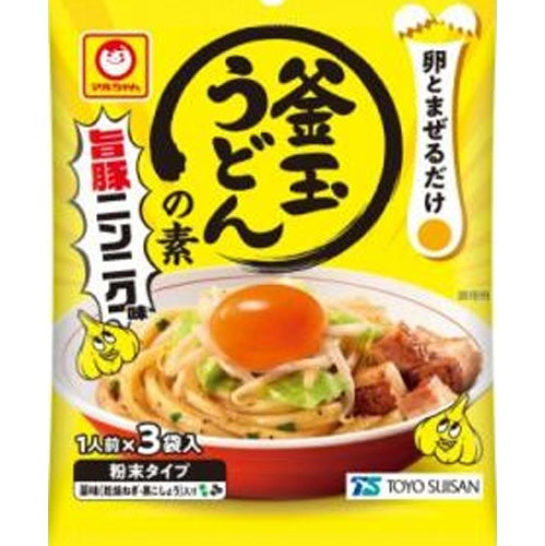 20.4g×1個 東洋水産 釜玉うどんの素 旨豚ニンニク味 0095