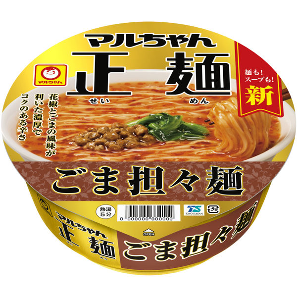 126g×1個 東洋水産 マルちゃん正麺 ごま担々麺