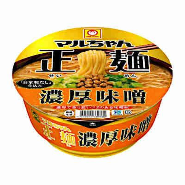 133g×1個 東洋水産 マルちゃん正麺 カップ 濃厚味噌