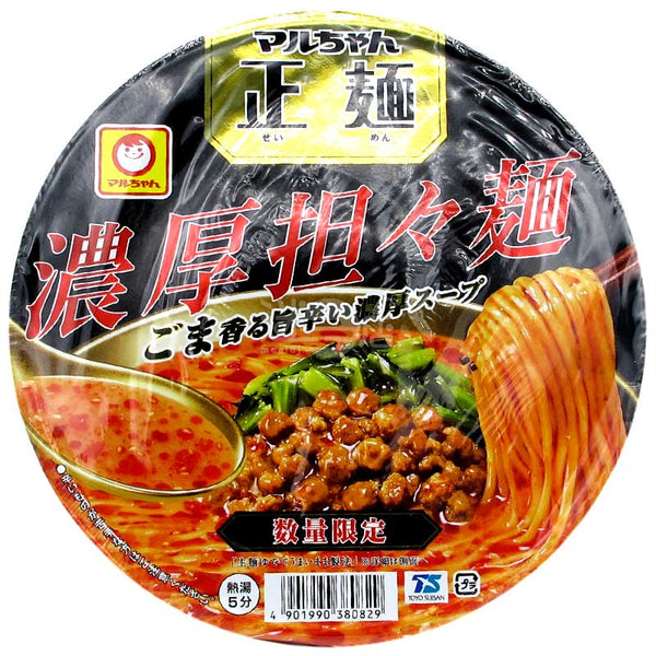 134g×1個 東洋水産 マルちゃん正麺 濃厚担々麺