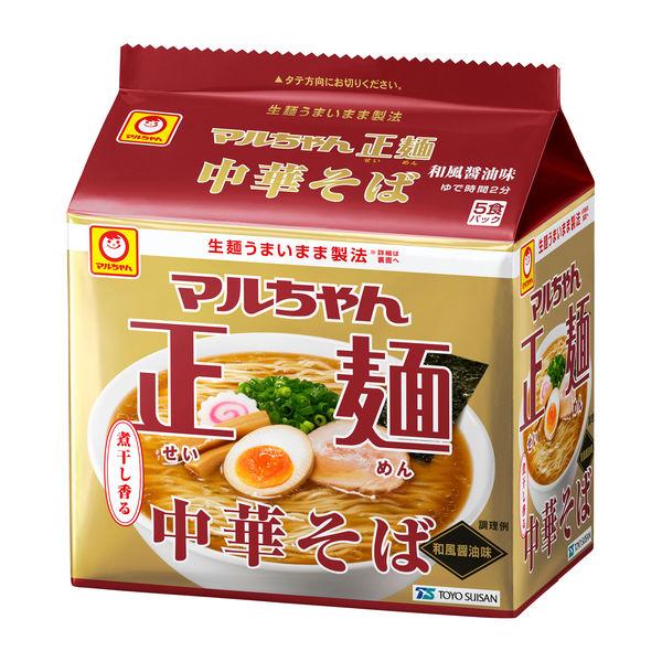 525g×1個 東洋水産 マルちゃん正麺 中華そば 和風醤油味 0095