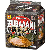 390g×1個 東洋水産 マルちゃん ZUBAAAN! 横浜家系醤油豚骨