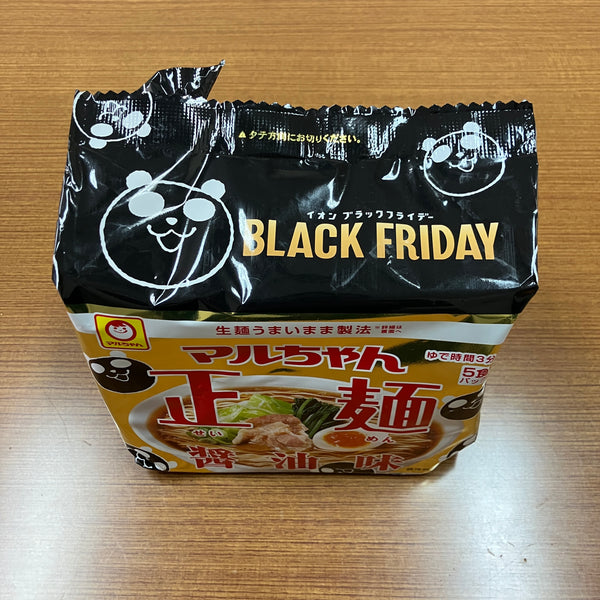 ⚠️残りわずか⚠️525g×1個 東洋水産 ブラックフライデー マルちゃん正麺 醤油味