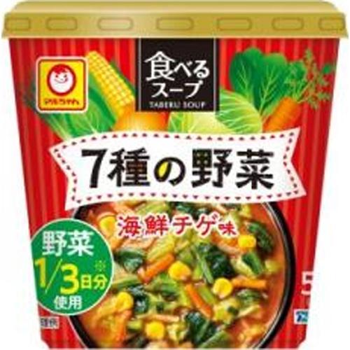 15g×1個 東洋水産 マルちゃん 7種の野菜海鮮チゲ味
