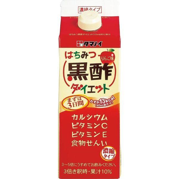 500ml×1個 タマノイ酢 はちみつ黒酢ダイエット濃縮タイプ 0095