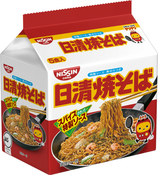 500g×1個 日清食品 日清焼そば 5食パック 0095