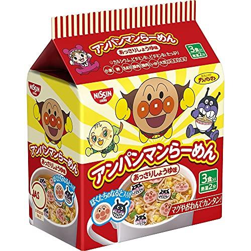 90g×1個 日清食品 アンパンマンらーめん あっさりしょうゆ味 0095