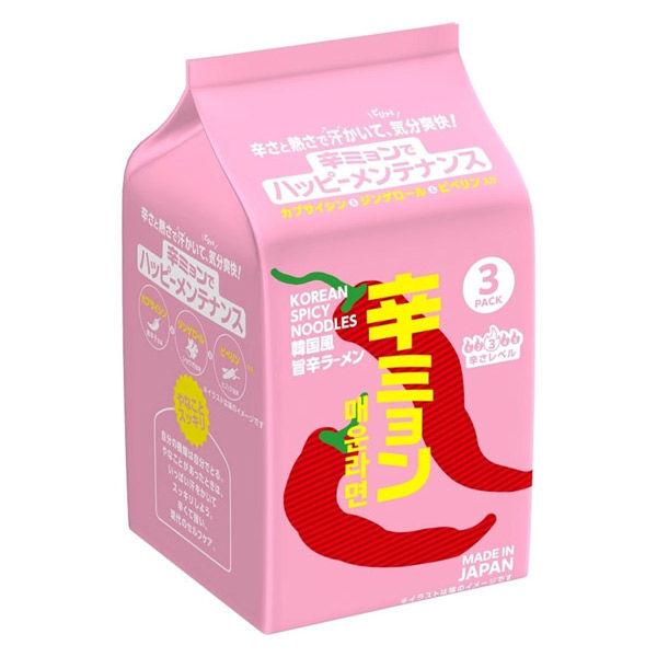 300g×1個 日清食品 辛ミョン 韓国風旨辛ラーメン