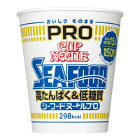 78g×1個 日清食品 カップヌードルPRO 高たんぱく&低糖質 シーフードヌードル 0095