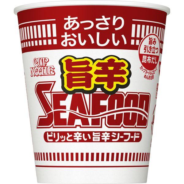 58g×1個 日清食品 あっさりおいしいカップヌードル 旨辛シーフード